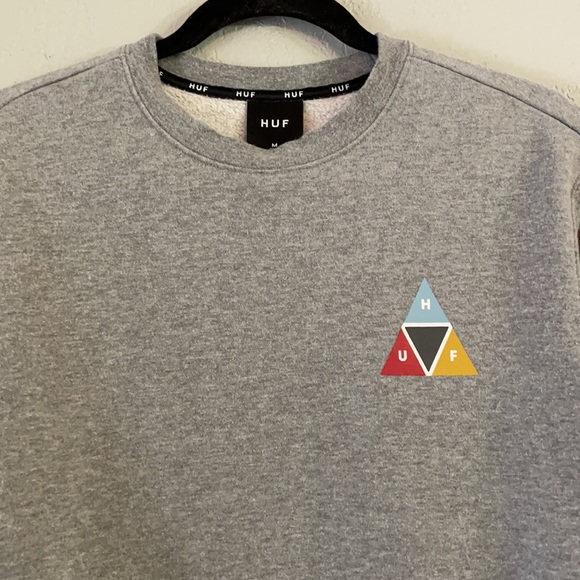 ⚡️HP⚡️HUF Prism Trail Crewneck Sweater - Picture 6 of 10